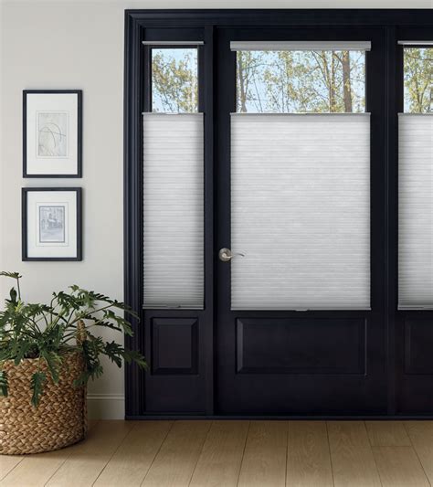 blinds for front door with glass panels